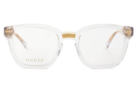 gucci see through glasses